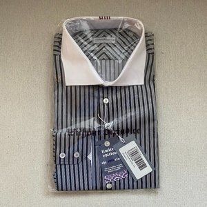 NWT Without Prejudice 17.5, 34/35 Dress Shirt
